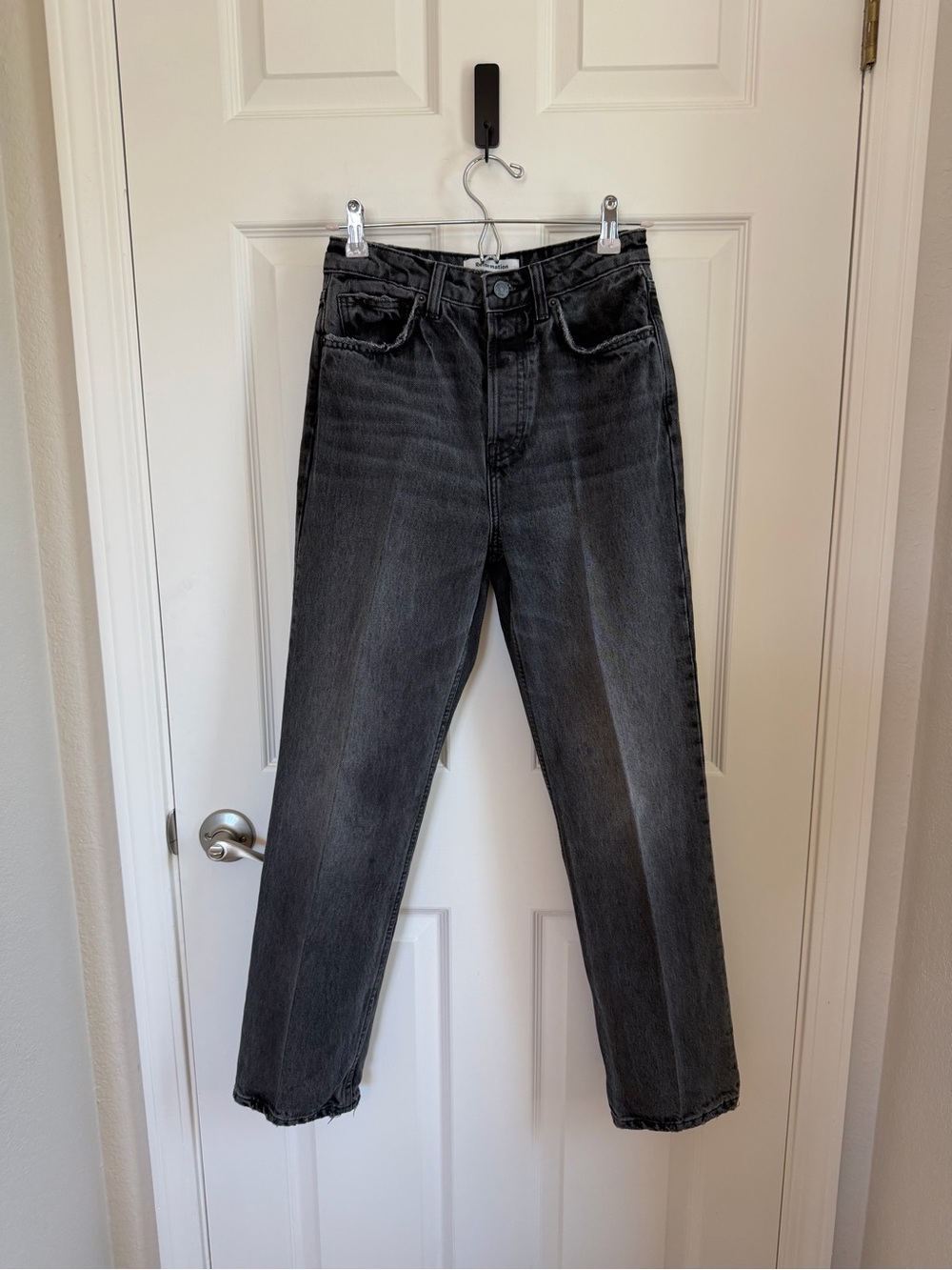 Reformation Wilder High Rise Wide-Leg Jeans, 26